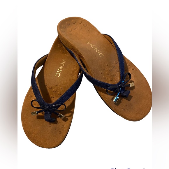 Vionic Shoes Vionic Rest Bella Ii Sandal Denim Blue Womens Size 8